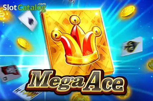 Mega Ace card matching mechanics and cascading win multiplier bar