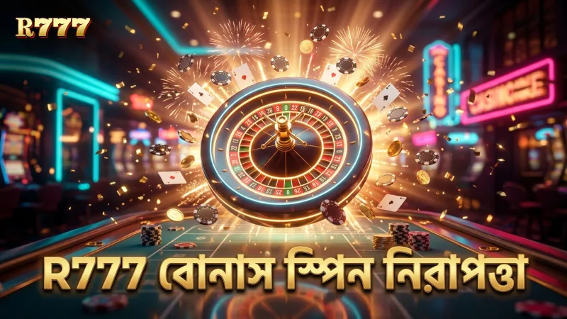 ক্রেজি টাইমের বোনাস রাউন্ড স্পিনের নিরাপদ কভারেজ R777-এ।