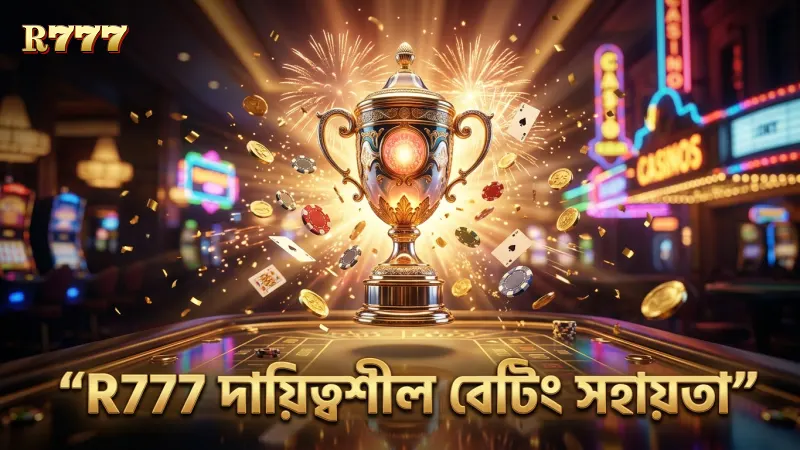 দায়িত্বশীল বেটিং মেনে ক্ষতি কমান এবং মজা বাড়ান R777 এর সাথে