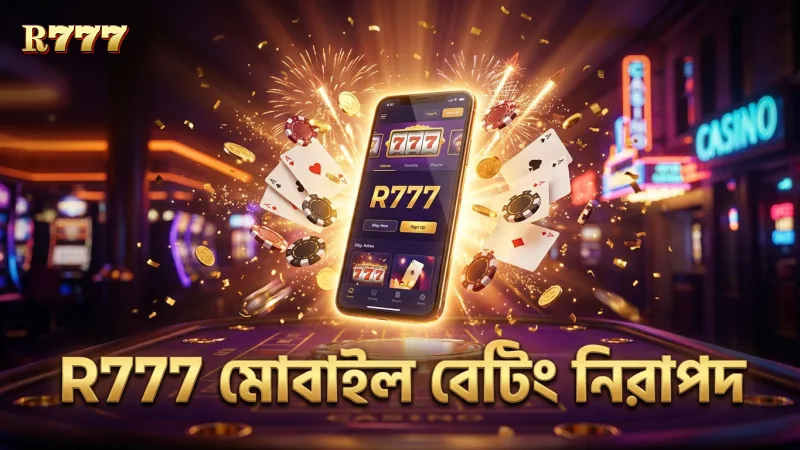 R777 অ্যাপে মোবাইল থেকে বেটিং করার নিরাপদ কৌশল