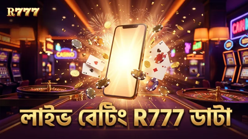 লাইভ বেটিংয়ে R777 এর ডাটা ব্যবহার করে দ্রুত সিদ্ধান্ত নিন