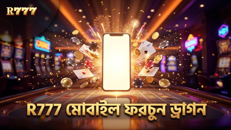 R777 মোবাইল বেটিং ইন্টারফেসে ফরচুন ড্রাগনের সহজ নেভিগেশন