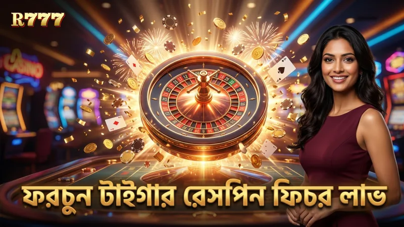 রেসপিন ফিচারে ফরচুন টাইগার খেলোয়াড়দের লাভ বেশি করে