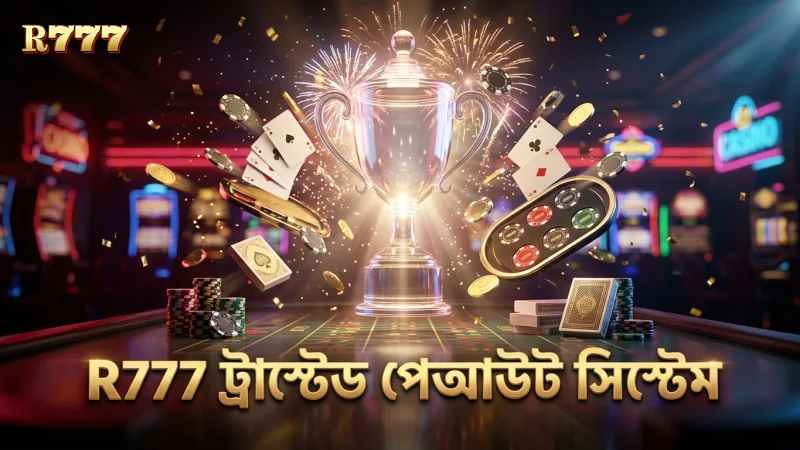 ট্রান্সপারেন্ট পেআউটের মাধ্যমে R777 গেমে আস্থা অর্জন