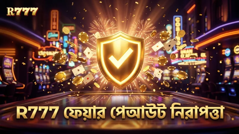 R777 দ্বারা ভেরিফাইড ফেয়ার পেআউট অ্যালগরিদম নিশ্চিত করে খেলোয়াড়ের নিরাপত্তা