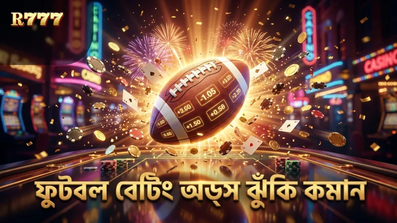 ফুটবল বেটিং অডস বুঝতে পারলে ঝুঁকি কমে।