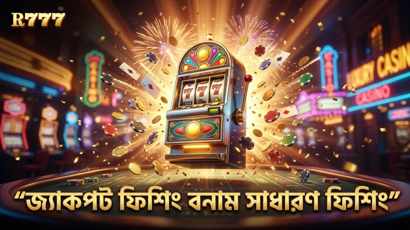 জ্যাকপট ফিশিং ও সাধারণ ফিশিং গেমের ফি তুলনা বিশ্লেষণ