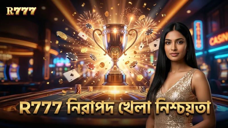 R777 প্ল্যাটফর্মে নিরাপদ ও নির্ভরযোগ্য খেলার অভিজ্ঞতা নিশ্চিত করুন
