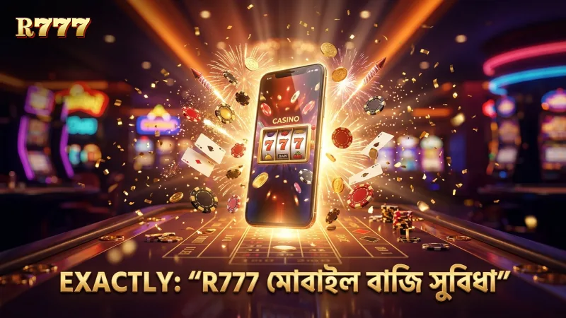 R777 মানি কামিং মোবাইল ইন্টারফেস দ্রুত বাজির সুবিধা দেয়