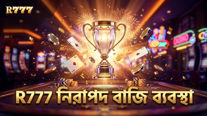 R777 নিরাপদ প্ল্যাটফর্মে দায়িত্বশীল বাজি ব্যবস্থাপনা নিশ্চিত করে