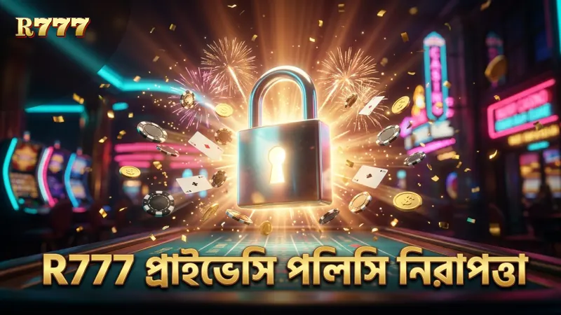 R777-এ প্রাইভেসি পলিসি তথ্য সুরক্ষার ভিত্তি