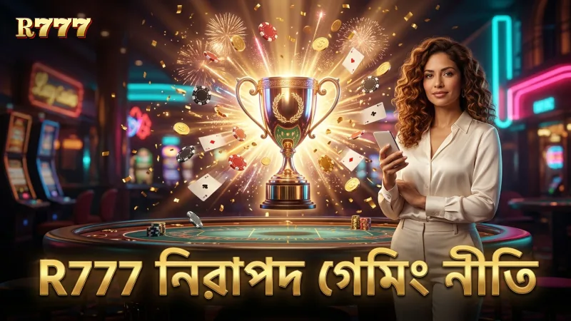 নিরাপদ গেমিংয়ের জন্য R777-এর দায়িত্বশীল নীতি