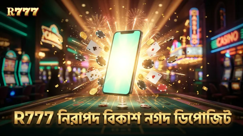 বিকাশ ও নগদ মাধ্যমে R777 ডিপোজিট প্রক্রিয়া সুরক্ষিত
