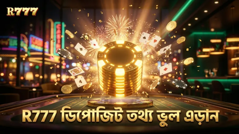 সঠিক তথ্য দিয়ে R777 ডিপোজিট ভুল এড়ানো যায়