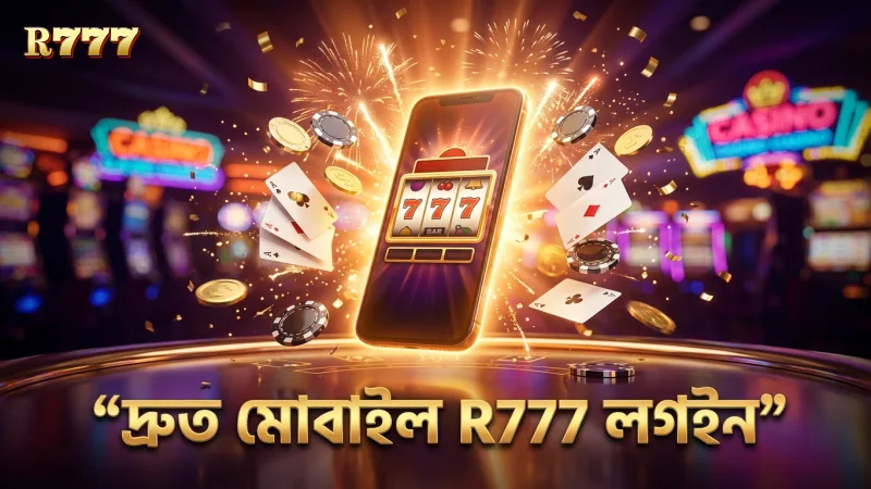 মোবাইল থেকে দ্রুত R777 লগইন সম্পাদনের ধাপ