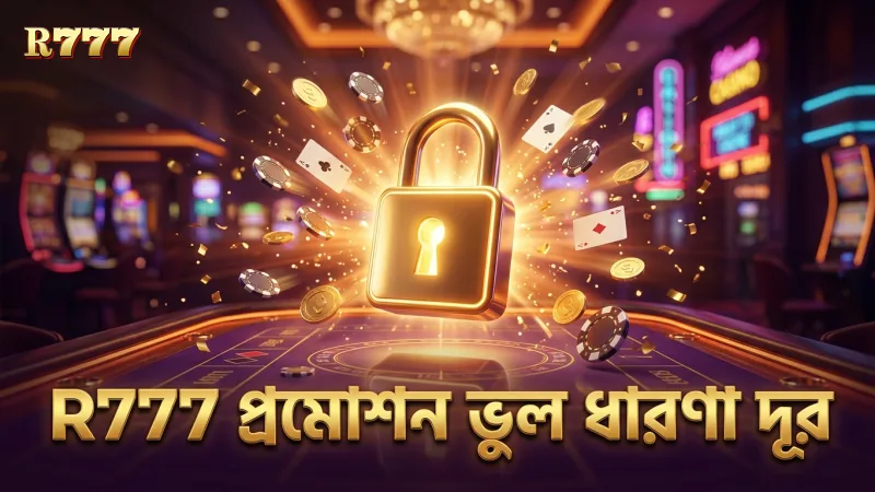 R777 প্রমোশনের ভ্রান্ত ধারণা নিরসনে সাহায্য করুন