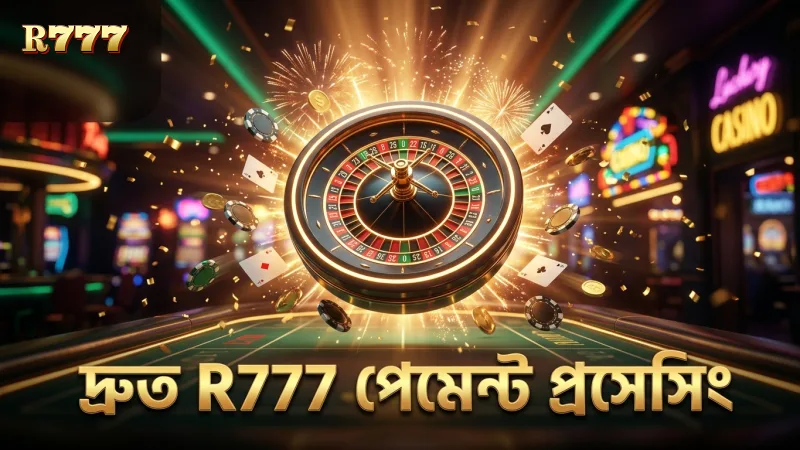 দ্রুত এবং নিরাপদ R777 পেমেন্ট প্রসেসিং সময়