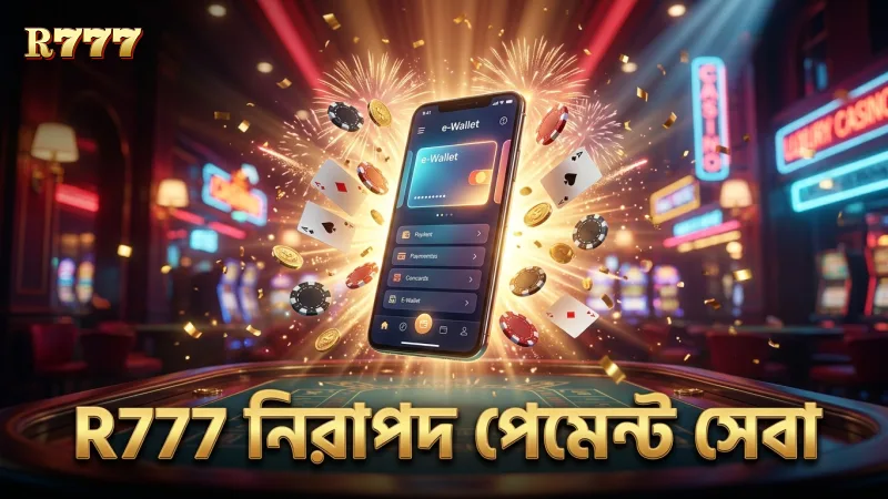 R777-এর নিরাপদ পেমেন্ট অপশনগুলো ব্যবহার করুন