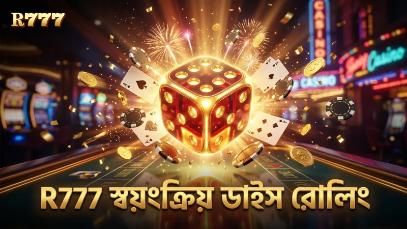 R777 এর স্বয়ংক্রিয় ডাইস রোলিং প্রযুক্তি নিশ্চিত করে সঠিক ফলাফল।