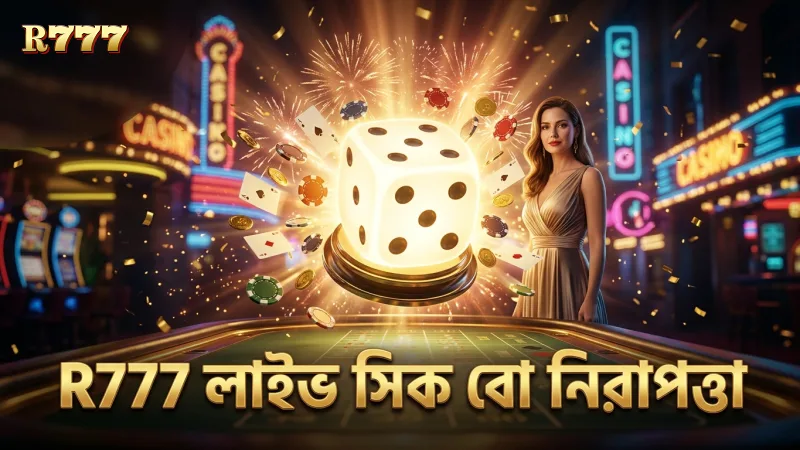 লাইভ সার্টিফিকেশন R777 প্ল্যাটফর্মে নিরাপদ বাজির নিশ্চয়তা দেয়।