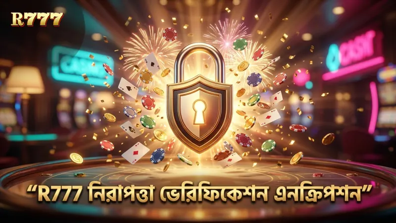 R777 নিরাপত্তায় ভেরিফিকেশন ও এনক্রিপশন নিশ্চিত করে