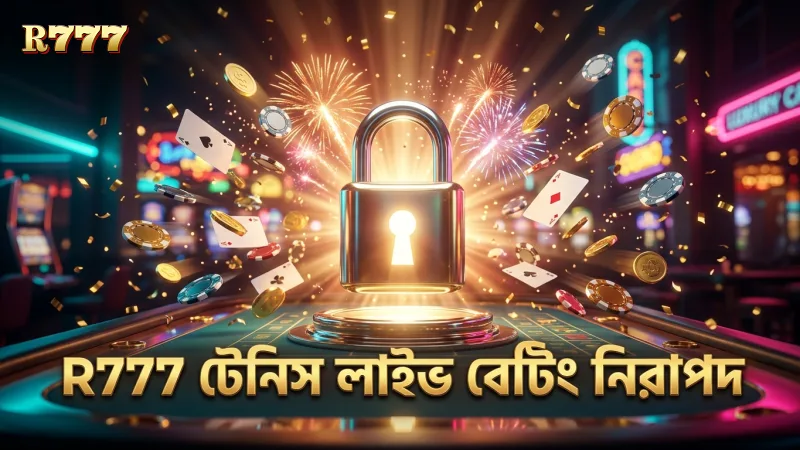 R777 প্ল্যাটফর্মে টেনিস লাইভ বেটিংয়ের নিরাপদ পরিবেশ নিশ্চিত।