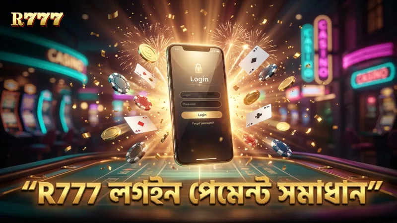 R777-এ বাজি ধরার সময় লগইন ও পেমেন্ট সমস্যার সমাধান